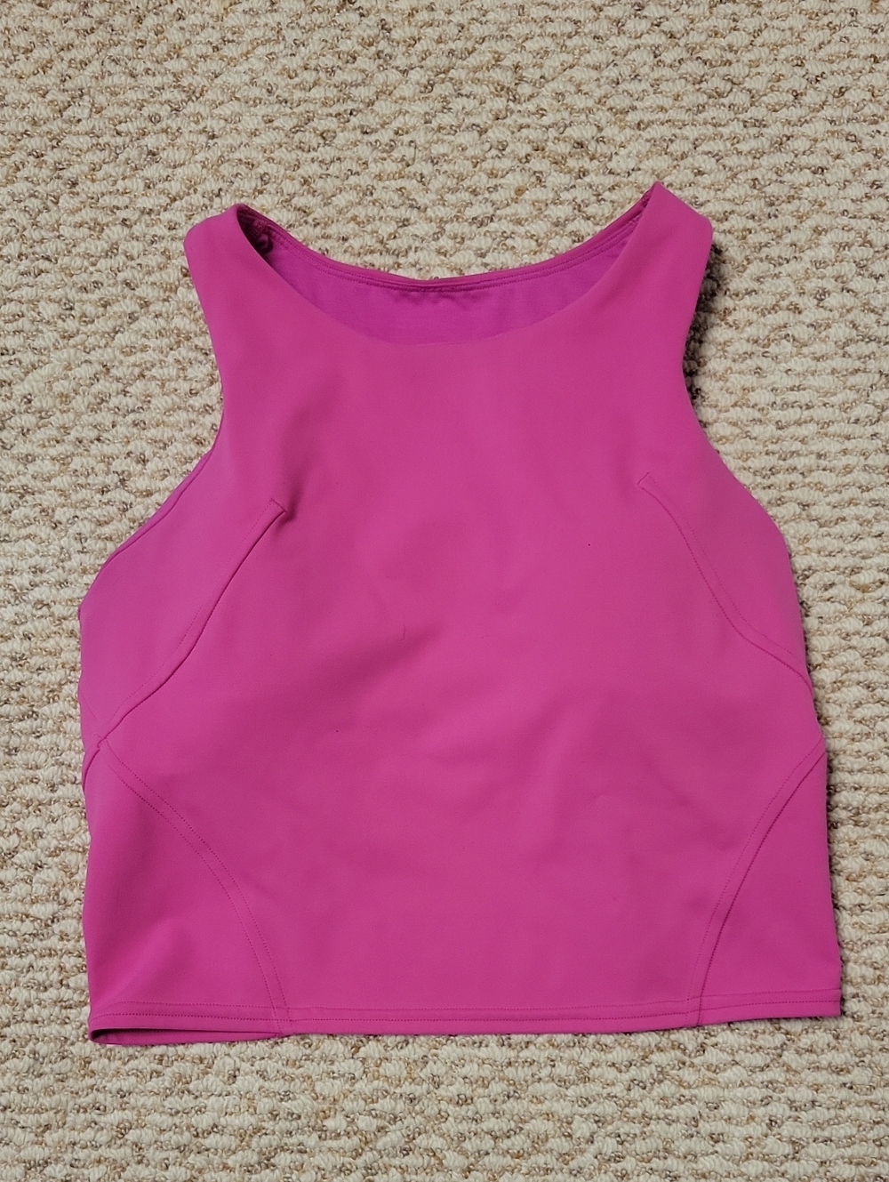 Lululemon Wundertrain Tank Size 8 Sonic Pink